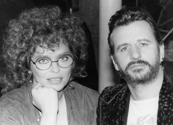 Ringo Starr and Barbara Bach London, UK. LIBRARY. Ringo Starr and Barbara Bach. Mid 1980s. ReCapped 18.01.2025. LMK11-S180125-001. PIP-Landmark Media . 