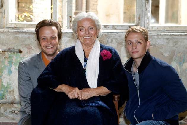 FRAU ELLA, Settermin zum Film in Beelitz bei Berlin mit Matthias Schweighoefer, August Diehl, Ruth Maria Kubitschek, Berlin Deutschland, Germany *** Woman ELLA, Settermin to Film in Beelitz at Berlin with Matthias Schweighoefer, August Diehl, Ruth Maria Kubitschek, Berlin Germany, Germany