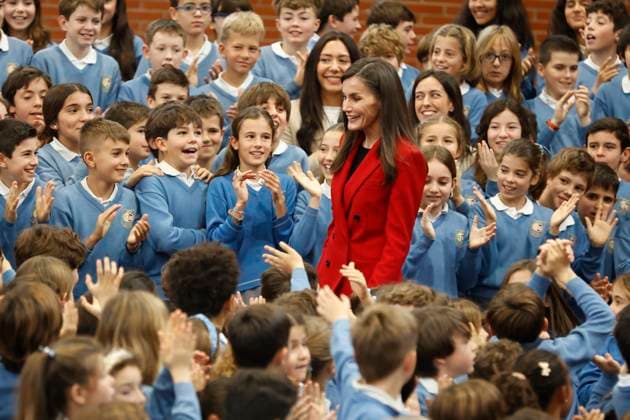 Entertainment Themen der Woche KW04 Entertainment Bilder des Tages Queen Letizia visits CEIP Cortes de Cádiz included in Think Equal Queen Letizia during her visit to the school Cortes de Cádiz, included in Think Equal , on January 23, 2025, in Madrid Spain This is a project of Socio Emotional Education for children from 3 to 6 years old developed by experts in emotional intelligence, where she can share with teachers and students the progress and achievements made so far FAMOUS CHILDREN QUEEN ROYALTY Antonio Gutié Madrid Madrid Madrid Spain  Copyright: xAntonioxGutiÃ rrezx 6472513