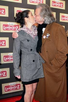 Jean Puetz und Ehefrau Pina Colucia zu Gast bei der Lambertz Schoko und Fashion Party 2012 im Alten Wartesaal in Koeln am 30.01.12. Nordrhein-Westfalen Nordrhein-We Germany *** Jean Puetz and Wife Pina Colucia to Guest at the Lambertz Chocolate and Fashion Party 2012 at Old Waiting room in Cologne on 30 01 12 North Rhine Westphalia North Rhine We Germany