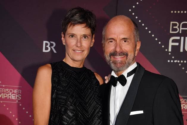 Gisi Herbst und Christoph Maria Herbst bei der Verleihung Bayerischer Filmpreis am 24.01.2025 im Prinzregententheater in Muenchen Bayerischer Filmpreis 2025 in Muenchen