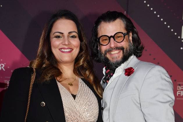Saina Bayatpour und Manuel Cortez bei der Verleihung Bayerischer Filmpreis am 24.01.2025 im Prinzregententheater in Muenchen Bayerischer Filmpreis 2025 in Muenchen