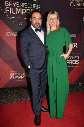 Adnan Maral und Franziska Maral bei der Verleihung Bayerischer Filmpreis am 24.01.2025 im Prinzregententheater in Muenchen Bayerischer Filmpreis 2025 in Muenchen