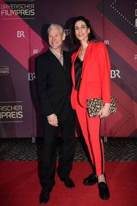 Steffen Wink und Genoveva Mayer bei der Verleihung Bayerischer Filmpreis am 24.01.2025 im Prinzregententheater in Muenchen Bayerischer Filmpreis 2025 in Muenchen