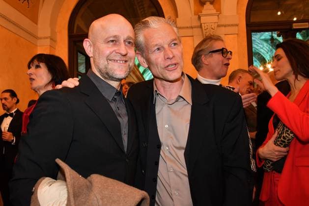 Juergen Vogel und Steffen Wink bei der Verleihung Bayerischer Filmpreis am 24.01.2025 im Prinzregententheater in Muenchen Bayerischer Filmpreis 2025 in Muenchen