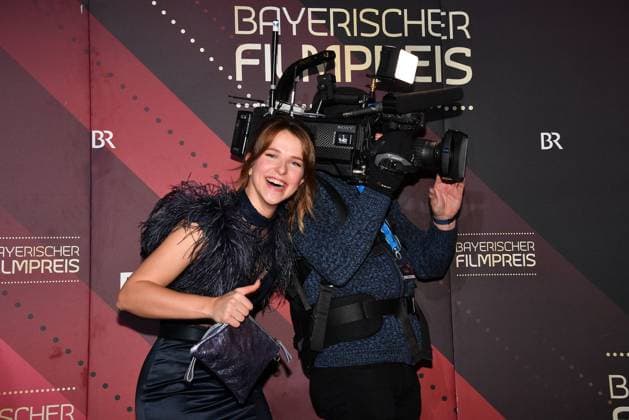 Leonie Brill bei der Verleihung Bayerischer Filmpreis am 24.01.2025 im Prinzregententheater in Muenchen Bayerischer Filmpreis 2025 in Muenchen