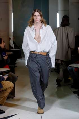 Hed Mayner menswear fall winter 2025 26 PARIS january 2025 Hed Mayner menswear fall winter 2025 26 PARIS january 2025, Credit:Zeppelin Avalon  Copyright: xZeppelinx xAvalonx 0957579058