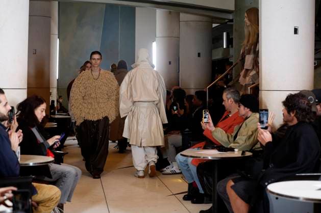 Hed Mayner menswear fall winter 2025 26 PARIS january 2025 Hed Mayner menswear fall winter 2025 26 PARIS january 2025, Credit:Zeppelin Avalon  Copyright: xZeppelinx xAvalonx 0957579856