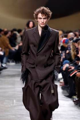 Sacai menswear fall winter 2025 26 PARIS january 2025 Sacai menswear fall winter 2025 26 PARIS january 2025, Credit:Zeppelin Avalon  Copyright: xZeppelinx xAvalonx 0957821743