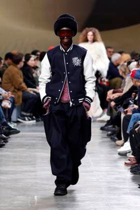 Sacai menswear fall winter 2025 26 PARIS january 2025 Sacai menswear fall winter 2025 26 PARIS january 2025, Credit:Zeppelin Avalon  Copyright: xZeppelinx xAvalonx 0957821966