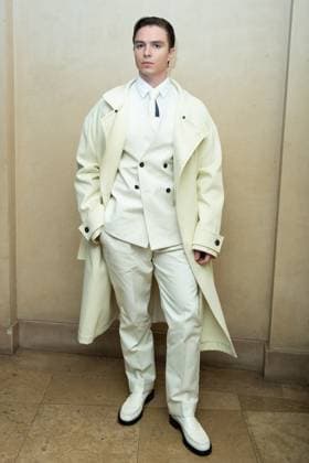 PFW Jacquemus Photocall Nicholas Alexander Chavez attending the Jacquemus Menswear Fall-Winter 2025 2026 show as part of Paris Fashion Week in Paris, France on January 26, 2025. Photo by Aurore Marechal ABACAPRESS.COM Paris France  Copyright: xMarechalxAurore ABACAx