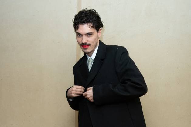 Entertainment Themen der Woche KW04 Entertainment Bilder des Tages PFW Jacquemus Photocall Lyas Medini attending the Jacquemus Menswear Fall-Winter 2025 2026 show as part of Paris Fashion Week in Paris, France on January 26, 2025. Photo by Aurore Marechal ABACAPRESS.COM Paris France  Copyright: xMarechalxAurore ABACAx