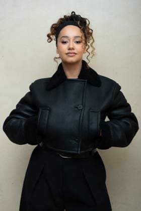 PFW Jacquemus Photocall Lena Mahfouf attending the Jacquemus Menswear Fall-Winter 2025 2026 show as part of Paris Fashion Week in Paris, France on January 26, 2025. Photo by Aurore Marechal ABACAPRESS.COM Paris France  Copyright: xMarechalxAurore ABACAx