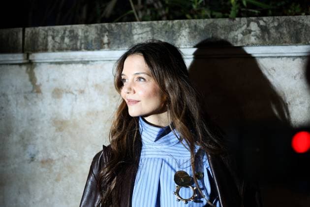 Paris Fashion Week Defile Patou Celebrities at Patou show during Fashion week in Paris 439691 2025 01 26 France Holmes, Katie  Copyright: xIvankaxVoisinx xStarfacex STAR_439691_003