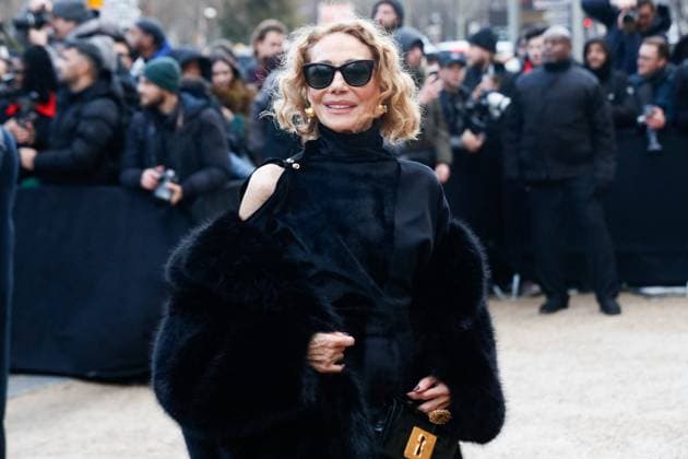 Arrivals at Schiaparelli Haute Couture Collection Spring Summer 2025 during Paris Fashion Week PFW Marisa Berenson People at Schiaparelli Haute Couture Collection Spring Summer 2025 during Paris Fashion Week PFW at the Petit Palais on January 27, 2025 Christophe Clovis Bestimage People at Schiaparelli Fashion Show Haute Couture Spring Summer 2025 during Paris Fashion Week, Paris France  Copyright: xChristophexClovisx xBestimagexChristophexClovisx xBestimagex