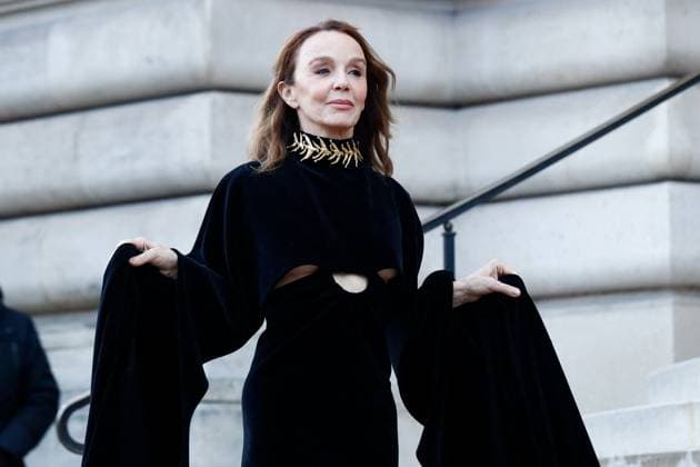 Arrivals at Schiaparelli Collection Haute Couture Spring Summer 2025 during Paris Fashion Week PFW Philippine Leroy Beaulieu People at Schiaparelli Collection Haute Couture Spring Summer 2025 during Paris Fashion Week PFW at the Petit Palais on January 27, 2025 Christophe Clovis Bestimage People at Schiaparelli Fashion Show Haute Couture Spring Summer 2025 during Paris Fashion Week, Paris France  Copyright: xChristophexClovisx xBestimagexChristophexClovisx xBestimagex