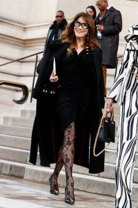 Arrivals at Schiaparelli Haute Couture Collection Spring Summer 2025 during Paris Fashion Week PFW Carla Bruni People at Schiaparelli Haute Couture Collection Spring Summer 2025 during Paris Fashion Week PFW at the Petit Palais on January 27, 2025 Christophe Clovis Bestimage People at Schiaparelli Fashion Show Haute Couture Spring Summer 2025 during Paris Fashion Week, Paris France  Copyright: xChristophexClovisx xBestimagexChristophexClovisx xBestimagex