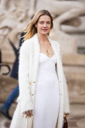 PFW - Schiaparelli Haute Couture - Arrivals NB Natalia Vodianova attends the Schiaparelli Haute Couture Spring-Summer 2025 show as part of Paris Fashion Week on January 27, 2025 in Paris, France. Photo by Nasser Berzane ABACAPRESS.COM Paris France  Copyright: xBerzanexNasser ABACAx