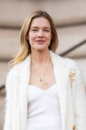 PFW - Schiaparelli Haute Couture - Arrivals NB Natalia Vodianova attends the Schiaparelli Haute Couture Spring-Summer 2025 show as part of Paris Fashion Week on January 27, 2025 in Paris, France. Photo by Nasser Berzane ABACAPRESS.COM Paris France  Copyright: xBerzanexNasser ABACAx