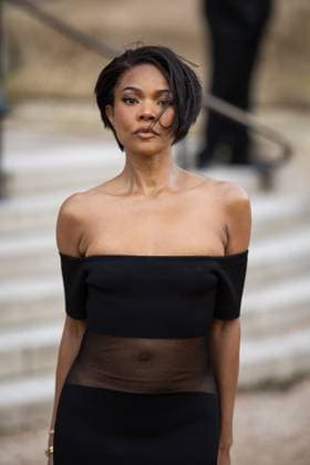 PFW - Schiaparelli Haute Couture - Arrivals NB Gabrielle Union attends the Schiaparelli Haute Couture Spring-Summer 2025 show as part of Paris Fashion Week on January 27, 2025 in Paris, France. Photo by Nasser Berzane ABACAPRESS.COM Paris France  Copyright: xBerzanexNasser ABACAx