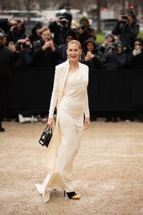 PFW - Schiaparelli Haute Couture - Arrivals NB Kelly Rutherford attends the Schiaparelli Haute Couture Spring-Summer 2025 show as part of Paris Fashion Week on January 27, 2025 in Paris, France. Photo by Nasser Berzane ABACAPRESS.COM Paris France  Copyright: xBerzanexNasser ABACAx
