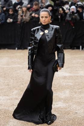 PFW - Schiaparelli Haute Couture - Arrivals NB Guest attends the Schiaparelli Haute Couture Spring-Summer 2025 show as part of Paris Fashion Week on January 27, 2025 in Paris, France. Photo by Nasser Berzane ABACAPRESS.COM Paris France  Copyright: xBerzanexNasser ABACAx