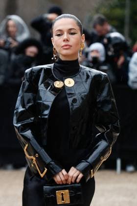 Arrivals at the Schiaparelli Collection Haute Couture Spring Summer 2025 during Paris Fashion Week PFW Guest Personalities at the Schiaparelli Collection Haute Couture Spring Summer 2025 during Paris Fashion Week PFW at the Petit Palais on January 27, 2025 Christophe Clovis Bestimage People at Schiaparelli Fashion Show Haute Couture Spring Summer 2025 during Paris Fashion Week, Paris France  Copyright: xChristophexClovisx xBestimagexChristophexClovisx xBestimagex