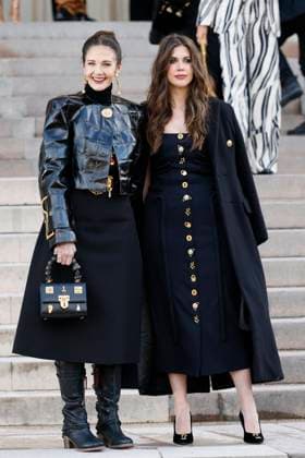 PFW - Celebs At Schiaparelli Lynda Carter, Jessica Altman arrives to Schiaparelli fashion show during the Haute Couture Fall Winter 2025 - 2026 Fashion Week on January 27, 2025 in Paris, France. Photo by Marco Piovanotto ABACAPRESS.COM Paris France  Copyright: xPiovanottoxMarco ABACAx