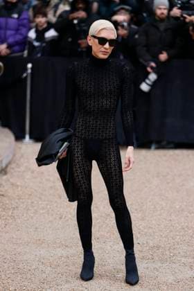 PFW - Celebs At Schiaparelli Bryanboy arrives to Schiaparelli fashion show during the Haute Couture Fall Winter 2025 - 2026 Fashion Week on January 27, 2025 in Paris, France. Photo by Marco Piovanotto ABACAPRESS.COM Paris France  Copyright: xPiovanottoxMarco ABACAx