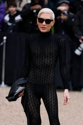 PFW - Celebs At Schiaparelli Bryanboy arrives to Schiaparelli fashion show during the Haute Couture Fall Winter 2025 - 2026 Fashion Week on January 27, 2025 in Paris, France. Photo by Marco Piovanotto ABACAPRESS.COM Paris France  Copyright: xPiovanottoxMarco ABACAx