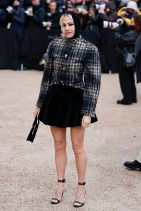 PFW - Celebs At Schiaparelli Pixie Lott arrives to Schiaparelli fashion show during the Haute Couture Fall Winter 2025 - 2026 Fashion Week on January 27, 2025 in Paris, France. Photo by Marco Piovanotto ABACAPRESS.COM Paris France  Copyright: xPiovanottoxMarco ABACAx