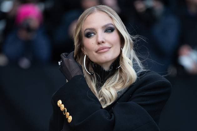 PFW Schiaparelli Arrivals Leonie Hanne attending the Schiaparelli Haute Couture Spring-Summer 2025 show as part of Paris Fashion Week in Paris, France on January 27, 2025. Photo by Aurore Marechal ABACAPRESS.COM Paris France  Copyright: xMarechalxAurore ABACAx