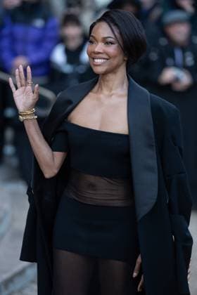 PFW Schiaparelli Arrivals Gabrielle Union attending the Schiaparelli Haute Couture Spring-Summer 2025 show as part of Paris Fashion Week in Paris, France on January 27, 2025. Photo by Aurore Marechal ABACAPRESS.COM Paris France  Copyright: xMarechalxAurore ABACAx