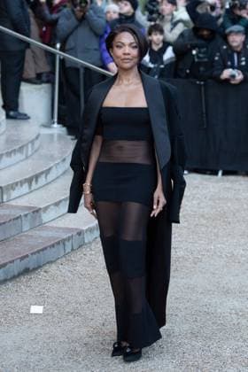 PFW Schiaparelli Arrivals Gabrielle Union attending the Schiaparelli Haute Couture Spring-Summer 2025 show as part of Paris Fashion Week in Paris, France on January 27, 2025. Photo by Aurore Marechal ABACAPRESS.COM Paris France  Copyright: xMarechalxAurore ABACAx