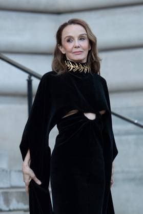 PFW Schiaparelli Arrivals Philippine Leroy-Beaulieu attending the Schiaparelli Haute Couture Spring-Summer 2025 show as part of Paris Fashion Week in Paris, France on January 27, 2025. Photo by Aurore Marechal ABACAPRESS.COM Paris France  Copyright: xMarechalxAurore ABACAx