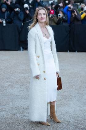 PFW Schiaparelli Arrivals Natalia Vodianova attending the Schiaparelli Haute Couture Spring-Summer 2025 show as part of Paris Fashion Week in Paris, France on January 27, 2025. Photo by Aurore Marechal ABACAPRESS.COM Paris France  Copyright: xMarechalxAurore ABACAx