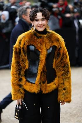 Paris Fashion Week, Gäste der Schiaparelli Modenschau Paris Fashion Week Arrivee des invités au defile Schaparelli Celebrities arrival at Schiaparelli show duting Fashion week 439713 2025 01 27 France  Copyright: xIvankaxVoisinx xStarfacex STAR_439713_015
