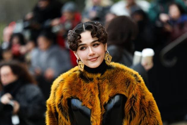 Paris Fashion Week, Gäste der Schiaparelli Modenschau Paris Fashion Week Arrivee des invités au defile Schaparelli Celebrities arrival at Schiaparelli show duting Fashion week 439713 2025 01 27 France  Copyright: xIvankaxVoisinx xStarfacex STAR_439713_016