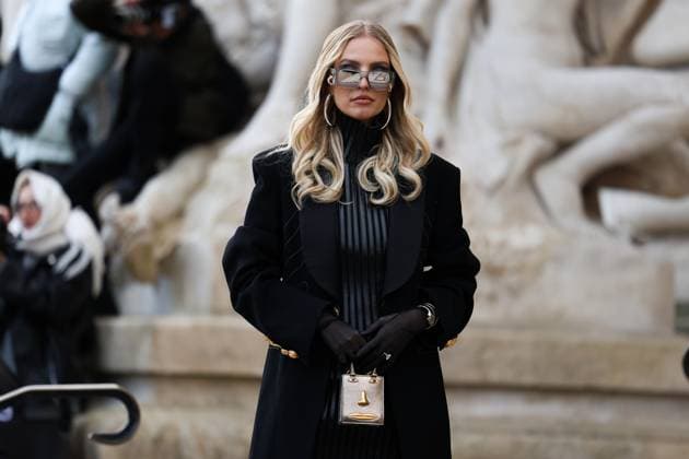 Paris Fashion Week, Gäste der Schiaparelli Modenschau Paris Fashion Week Arrivee des invités au defile Schaparelli Celebrities arrival at Schiaparelli show duting Fashion week 439713 2025 01 27 France  Copyright: xIvankaxVoisinx xStarfacex STAR_439713_027
