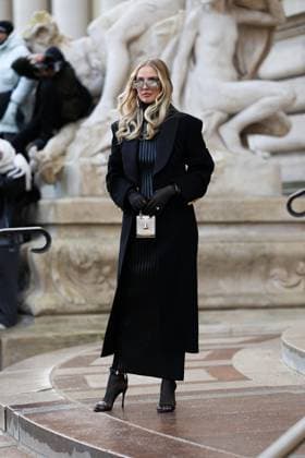 Paris Fashion Week, Gäste der Schiaparelli Modenschau Paris Fashion Week Arrivee des invités au defile Schaparelli Celebrities arrival at Schiaparelli show duting Fashion week 439713 2025 01 27 France  Copyright: xIvankaxVoisinx xStarfacex STAR_439713_028