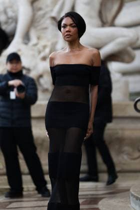 Paris Fashion Week, Gäste der Schiaparelli Modenschau Paris Fashion Week Arrivee des invités au defile Schaparelli Celebrities arrival at Schiaparelli show duting Fashion week 439713 2025 01 27 France  Copyright: xIvankaxVoisinx xStarfacex STAR_439713_041