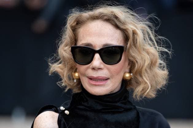 PFW Schiaparelli Arrivals Marisa Berenson attending the Schiaparelli Haute Couture Spring-Summer 2025 show as part of Paris Fashion Week in Paris, France on January 27, 2025. Photo by Aurore Marechal ABACAPRESS.COM Paris France  Copyright: xMarechalxAurore ABACAx