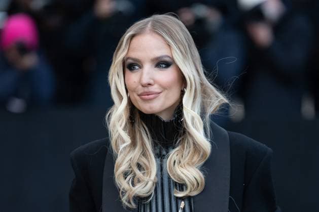 PFW Schiaparelli Arrivals Leonie Hanne attending the Schiaparelli Haute Couture Spring-Summer 2025 show as part of Paris Fashion Week in Paris, France on January 27, 2025. Photo by Aurore Marechal ABACAPRESS.COM Paris France  Copyright: xMarechalxAurore ABACAx