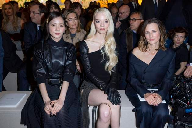 Entertainment Themen der Woche KW05 Entertainment Bilder des Tages Paris Fashion Week, Gäste der Christian Dior Modenschau FrontRow au défilé Christian Dior au Musée Rodin pour la Collection Haute Couture Printemps Eté 2025 lors de la Fashion Week de Paris PFW Jisoo, Anya Taylor Joy, Camille Cottin au FrontRow au défilé Christian Dior au Musée Rodin pour la Collection Haute Couture Printemps Eté 2025 lors de la Fashion Week de Paris PFW , France, le 27 janvier 2025 Olivier Borde Bestimage Video Celebs attend the Christian Dior Haute Couture Spring Summer 2025 show as part of Paris Fashion Week on January 27, 2025 in Paris, France Paris France  Copyright: xOLIVIERxBORDEx xBESTIMAGExOLIVIERxBORDEx xBESTIMAGEx