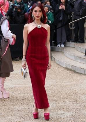 Arrivals at the Schiaparelli fashion show at the Petit Palais for the Spring Summer 2025 Haute Couture Collection during Paris Fashion Week PFW Heart Evangelista Arrivals and exits at the Schiaparelli fashion show at the Petit Palais for the Spring Summer 2025 Haute Couture Collection during Paris Fashion Week PFW , France, on January 27, 2025 Debis Guignebourg Bestimage Arrivals and exits at the Schiaparelli fashion show at the Petit Palais for the Spring Summer 2025 Haute Couture Collection during Paris Fashion Week PFW , France, on January 27, 2025 Debis Guignebourg Bestimage Paris France  Copyright: xDenisxGuignebourgx xBestimagexDenisxGuignebourgx xBestimagex