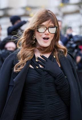 Arrivals at the Schiaparelli fashion show at the Petit Palais for the Spring Summer 2025 Haute Couture Collection during Paris Fashion Week PFW Carla Bruni Sarkozy Arrivals and exits at the Schiaparelli fashion show at the Petit Palais for the Spring Summer 2025 Haute Couture Collection during Paris Fashion Week PFW , France, on January 27, 2025 Debis Guignebourg Bestimage Arrivals and exits at the Schiaparelli fashion show at the Petit Palais for the Spring Summer 2025 Haute Couture Collection during Paris Fashion Week PFW , France, on January 27, 2025 Debis Guignebourg Bestimage Paris France  Copyright: xDenisxGuignebourgx xBestimagexDenisxGuignebourgx xBestimagex