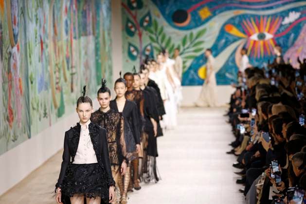 Christian Dior Haute Couture - Spring Summer 2025 - Paris, January 2025 Christian Dior Haute Couture - Spring Summer 2025 - Paris, January 2025, Credit:Zeppelin Avalon  Copyright: xZeppelinx xAvalonx 0958073058