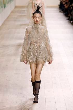 Paris Fashion Week, Christian Dior Modenschau Christian Dior Haute Couture - Spring Summer 2025 - Paris, January 2025 Christian Dior Haute Couture - Spring Summer 2025 - Paris, January 2025, Credit:Zeppelin Avalon  Copyright: xZeppelinx xAvalonx 0958074120