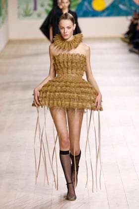 Paris Fashion Week, Christian Dior Modenschau Christian Dior Haute Couture - Spring Summer 2025 - Paris, January 2025 Christian Dior Haute Couture - Spring Summer 2025 - Paris, January 2025, Credit:Zeppelin Avalon  Copyright: xZeppelinx xAvalonx 0958074149
