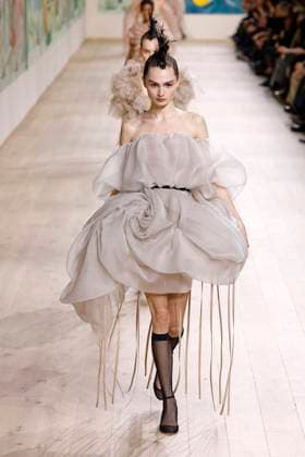 Paris Fashion Week, Christian Dior Modenschau Christian Dior Haute Couture - Spring Summer 2025 - Paris, January 2025 Christian Dior Haute Couture - Spring Summer 2025 - Paris, January 2025, Credit:Zeppelin Avalon  Copyright: xZeppelinx xAvalonx 0958074349